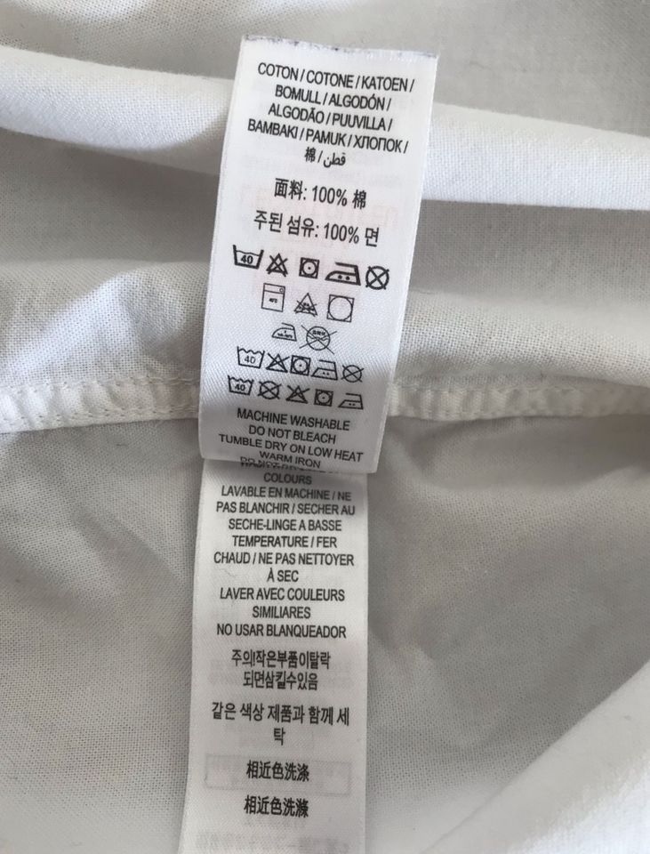 Original Burberry Kids Hemd Weiß Gr. 8Y (128 cm) in Berlin