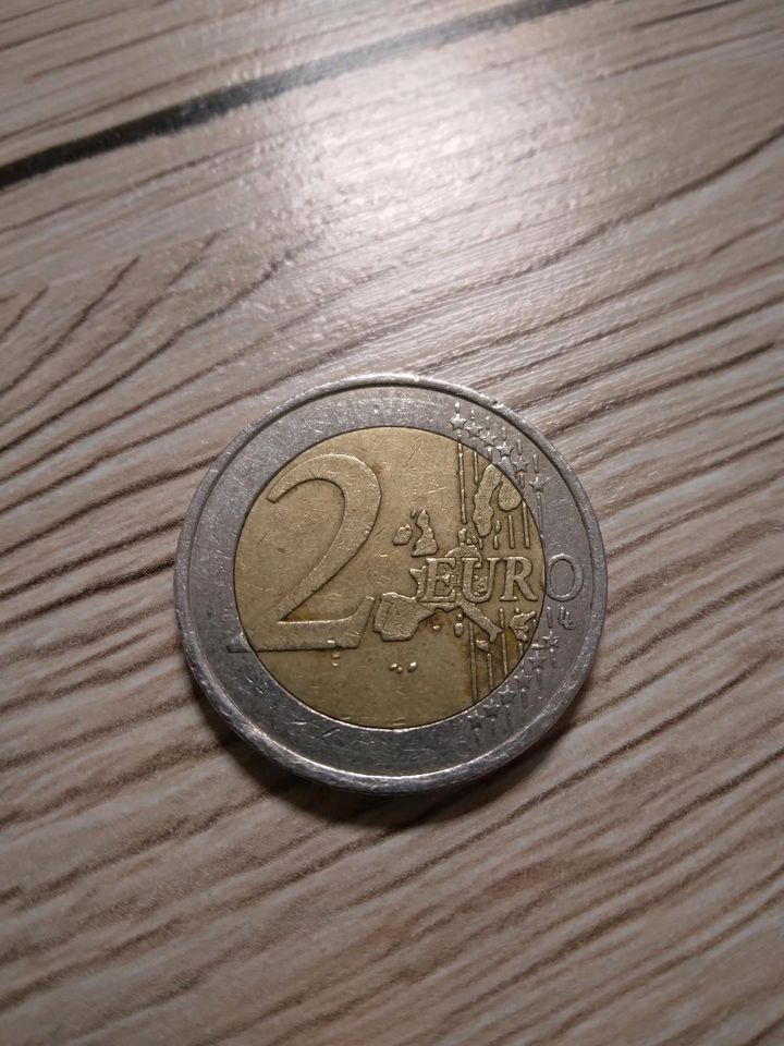 2€ Münze Liberte Egalite Fraternite  2001 in Fulda