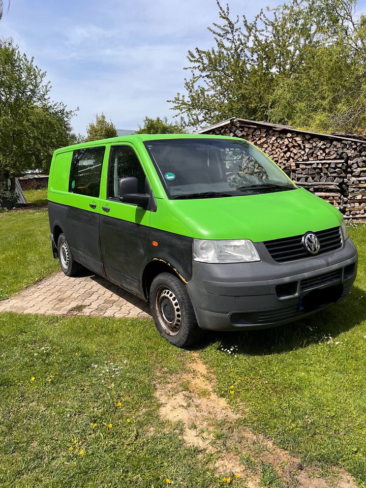 VW T5 Bus, 1.9TDI, Transporter, 3 Sitzer in Altenstadt Iller