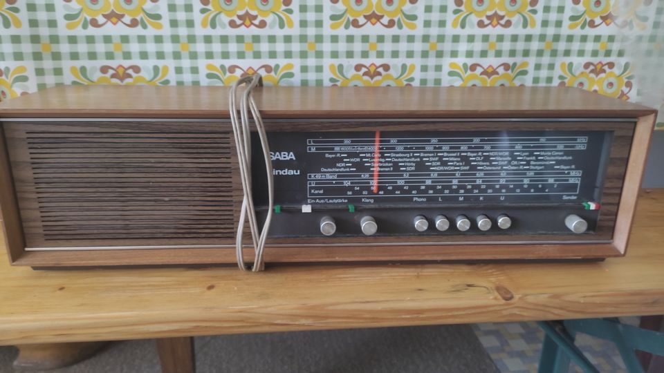 Verkaufe ein Radio Saba Lindau G Mod. Li-G in Elsenfeld