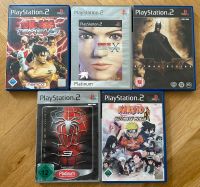 Playstation 2 Spiele Sammlung/Batman/Spiderman/Naruto/Tekken Hessen - Kassel Vorschau