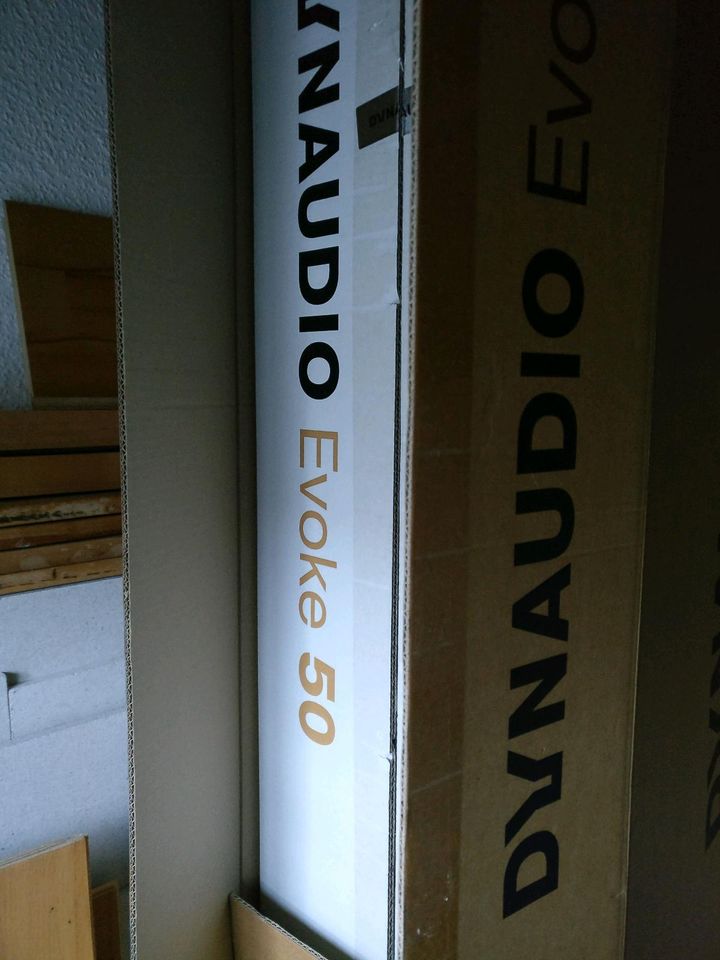 Dynaudio Evoke 50 Originalverpackung Doppelkartons neuwertig in Bamberg