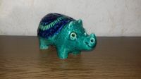 Bay Keramik Money Bank Vintage Rhino Nashorn 70er blau 501-16 Hessen - Meinhard Vorschau
