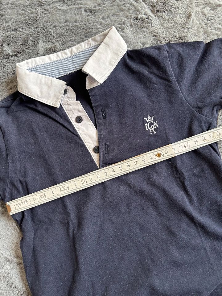 Polo Shirt blau 92/98 in Rimbach