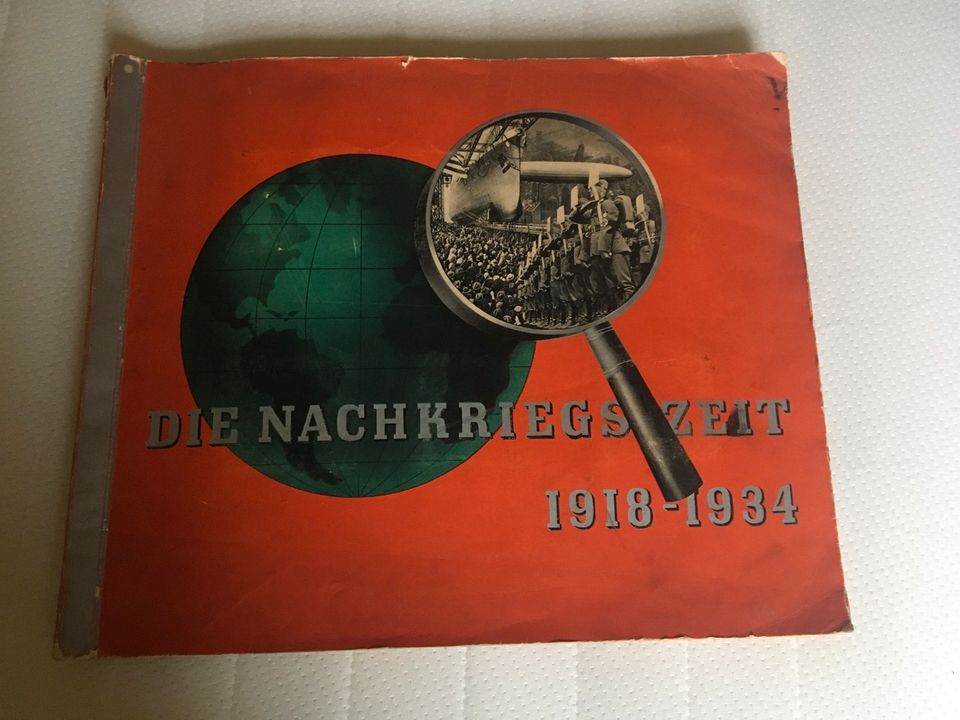 Die Nachkriegszeit 1918-1934 Sammelalbums zigarettenbilderalbum in München