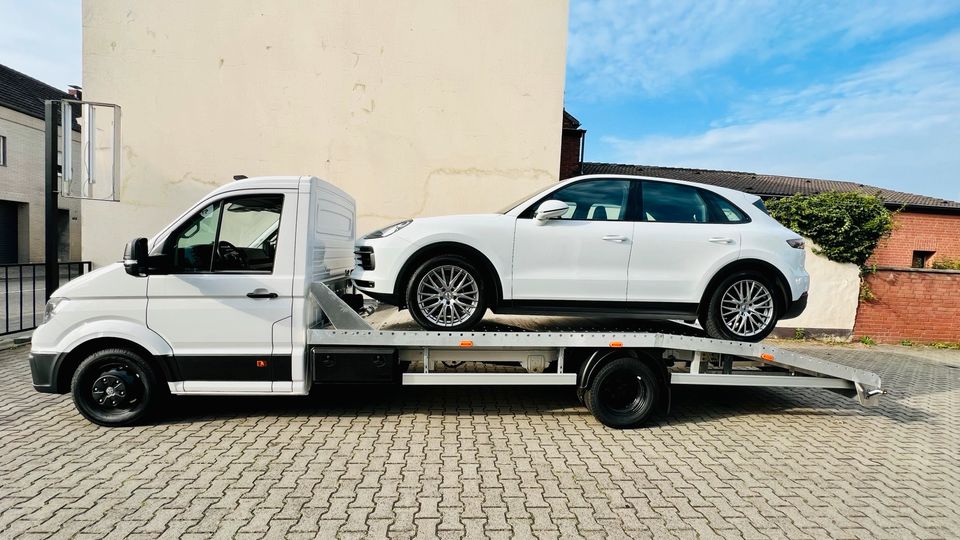 Autotransporter 5 Tonner mieten Sprinter Abschleppwagen 2,6t Nutz in Viersen