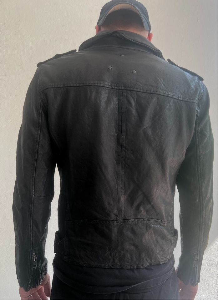 Biker Lederjacke Herren Be Edgy Berlin in Michendorf