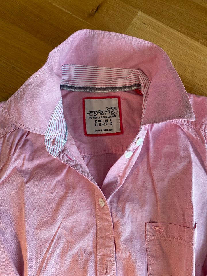Esprit Jeans Bluse in rosé - Farbe auf 2. Bild passt in Tübingen