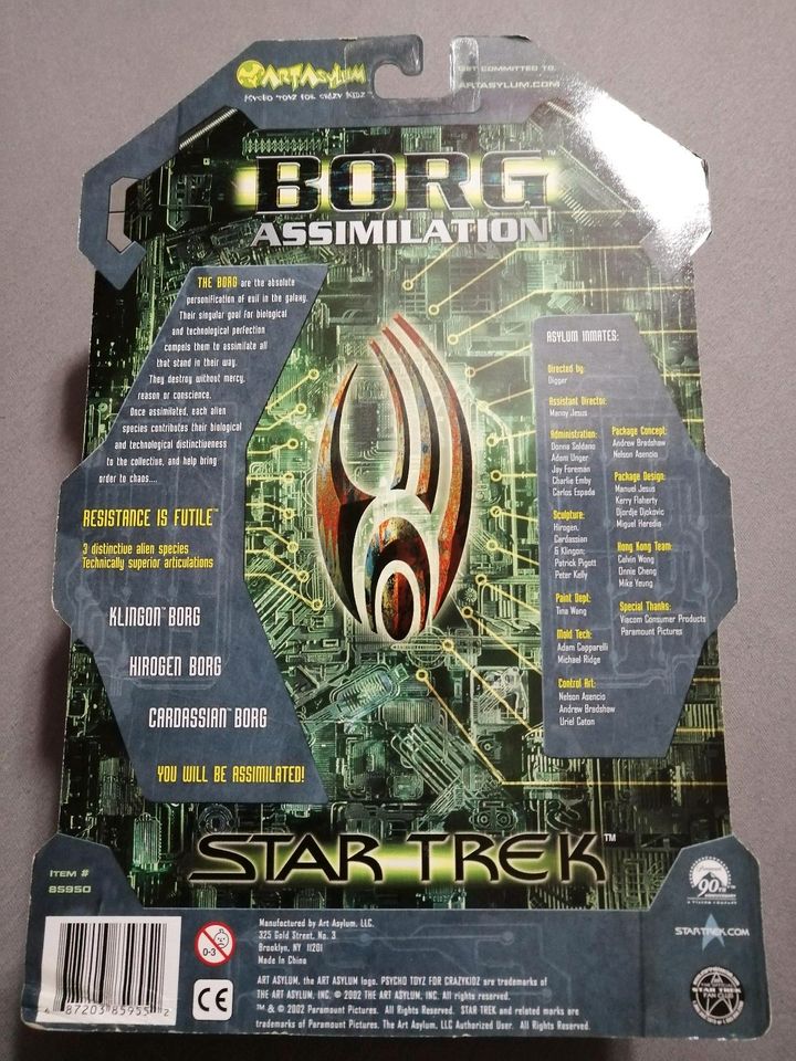 Star Trek Borg, Actionfiguren, Sammelfiguren, sehr selten, RAR in Dresden