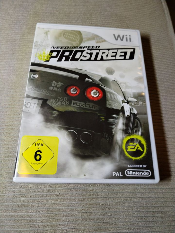 WII Spiele Nintendo Need for Speed Guitar Hero in Wittstock/Dosse