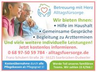 Betreuung & Hauswirtschaft 15 € Stl. Saarland - St. Ingbert Vorschau