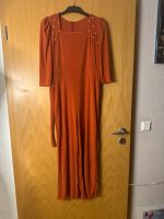 Jumpsuit in Orange mit weißen Perlen Bayern - Augsburg Vorschau