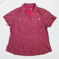 Bluse Damen Cecil Gr. XL rot gemustert Shirtbluse Kurzarm Bayern - Pfronten Vorschau