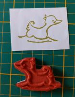 Stempel Ente Kinder basteln Scrapbooking Niedersachsen - Heeslingen Vorschau