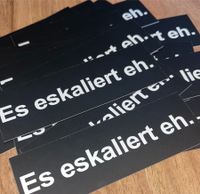 50x Es Eskaliert Eh. Aufkleber/Sticker Nordrhein-Westfalen - Werdohl Vorschau