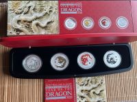 Typeset Lunar Drache Dragon 2012 4 Coin Set Perth Minth Niedersachsen - Wallenhorst Vorschau