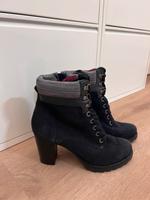 Dunkelblaue Tommy Hilfiger Absatz Stiefel Stiefeletten Berlin - Reinickendorf Vorschau