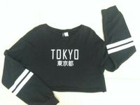 h&m Divided Damen Sweatshirt Pullover Cropped TOKYO schwarz Gr.XS Bayern - Schöllnach Vorschau