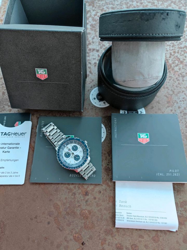 TiccTacc® - Vintage Tag Heuer Pilot FULL SET 1996 - SERVICE in Weinheim