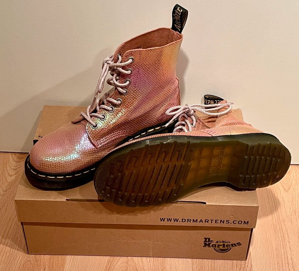 DR. MARTENS 1460 Pascal Glitter  WIE NEU (Gr 39) NP 179€ in Dortmund