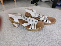 Rieker 40 Sandalen Sandalette weiß pumps Bayern - Rednitzhembach Vorschau