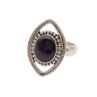 Restposten Damen Ring 925 Silber Granat Cabochon RW 18 + 19,7 Bayern - Schweitenkirchen Vorschau