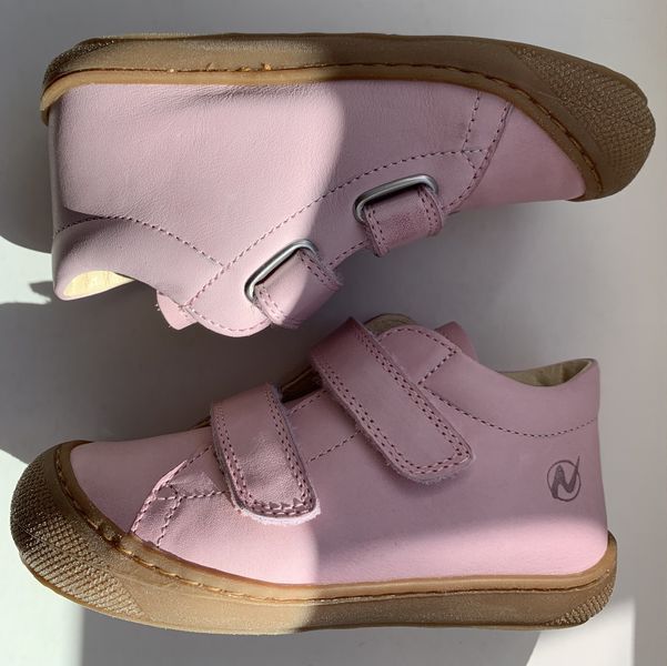 Naturino Baby Leder Cocoon Lauflernschuhe in Rosa Gr26 in Eggenstein-Leopoldshafen