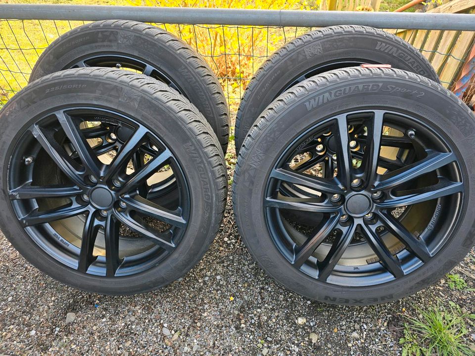 Winterradsatz/ Winterreifen auf Felge 18zoll Mini 225/50R18 99H in Markdorf