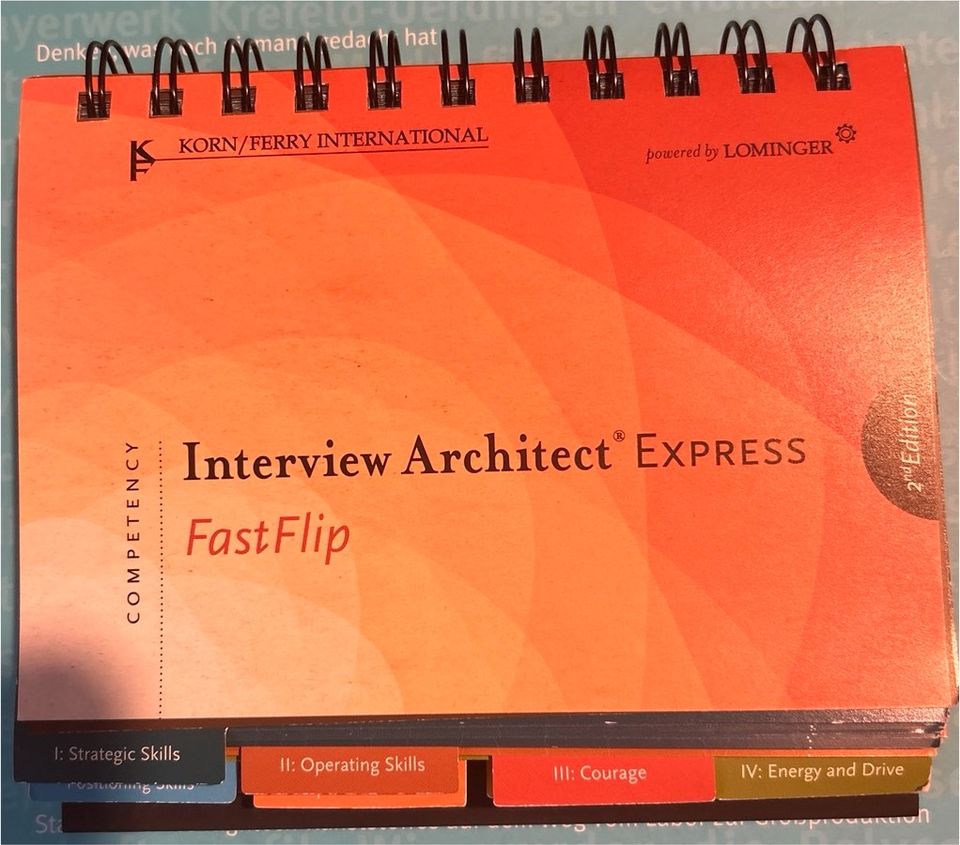 Interview Architect Express Fast flip 2nd edition in Wegberg