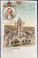 Postkarte 1898 - Kaiser Wilhelm II. Reise nach Jerusalem Niedersachsen - Göttingen Vorschau