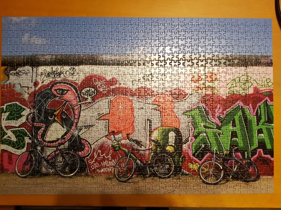 Puzzle 1000 Teile Berliner Mauer in Elmshorn