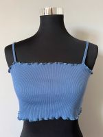 Blau/graues Top / Cropped Top von boohoo, Gr. 38 Brandenburg - Panketal Vorschau