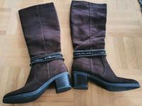 Graceland Stiefel Braun Glitzer Details Gr. 39 Dresden - Blasewitz Vorschau