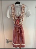 Dirndl 34 Ludwig & Therese XS rosa weiß spitze Baden-Württemberg - Pfaffenhofen Vorschau