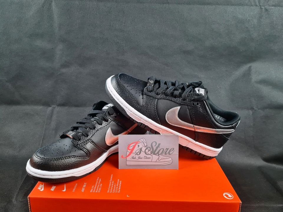 **REFURBISHED**|Nike Dunk Low(GS)Kids|Black/Chrome |Gr.35,5 in Frechen