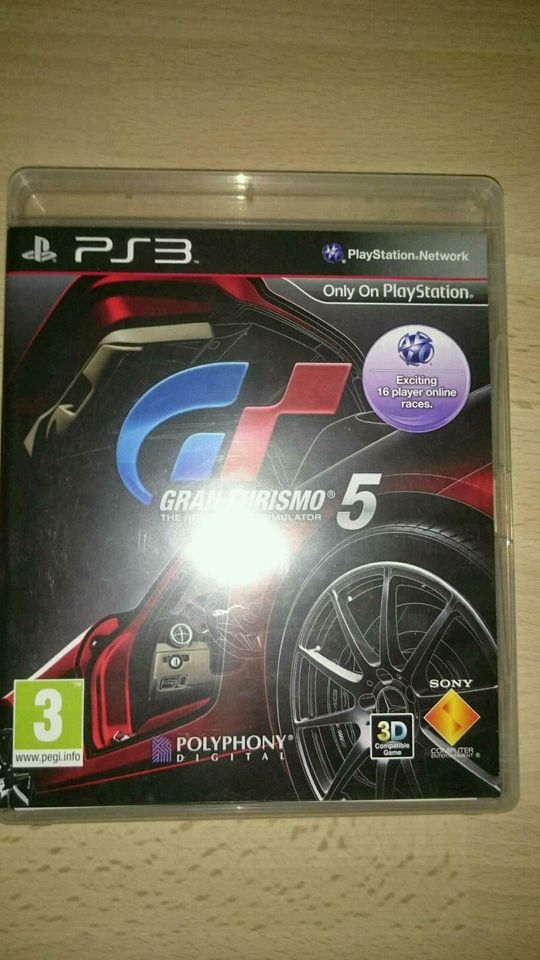 PS3 PlayStation 3 Spiel: Gran Turismo 5 in Kranzberg