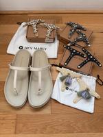 Hey Marly Sandalen Casual Clean - Crema + 4 Toppings Nordrhein-Westfalen - Mettmann Vorschau