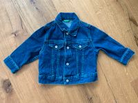 Jeansjacke Benetton Baby Größe 74 mit Druckknöpfen Düsseldorf - Pempelfort Vorschau