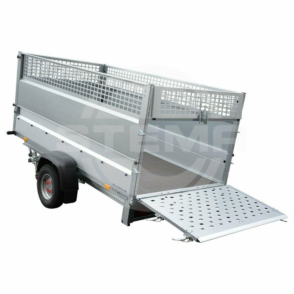 Planenanhänger STEMA MUT 1300kg 301x153x180cm 100km/h preiswert im  Onlineshop kaufen