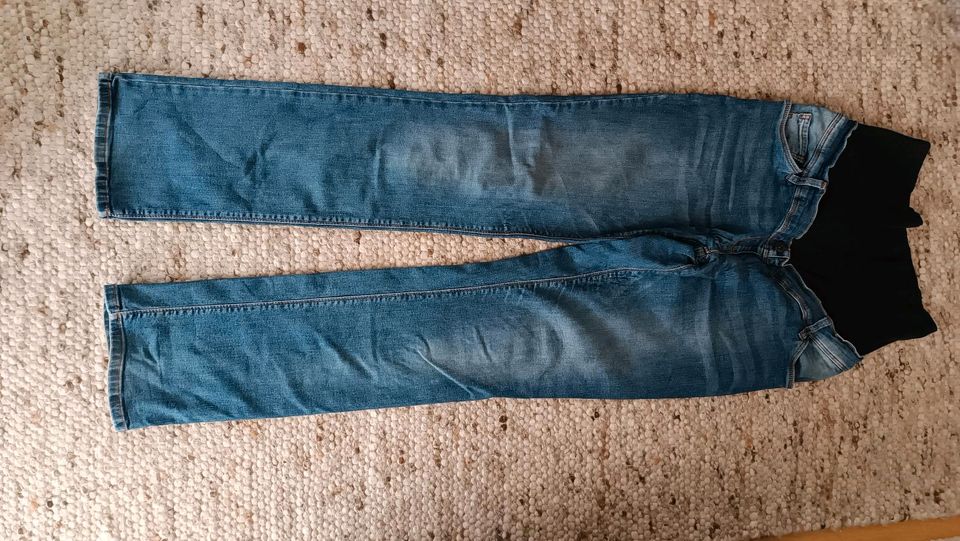 Blaue Jeans Schwangerschaftshose in Prien