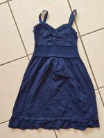 Kleid Trägerkleid mit Raffung Gr 122 128 dunkelblau Bayern - Alzenau Vorschau