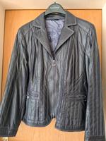 ✅Echtleder Jacke aubergine  Gr. 40 Gerry Weber Baden-Württemberg - Aalen Vorschau