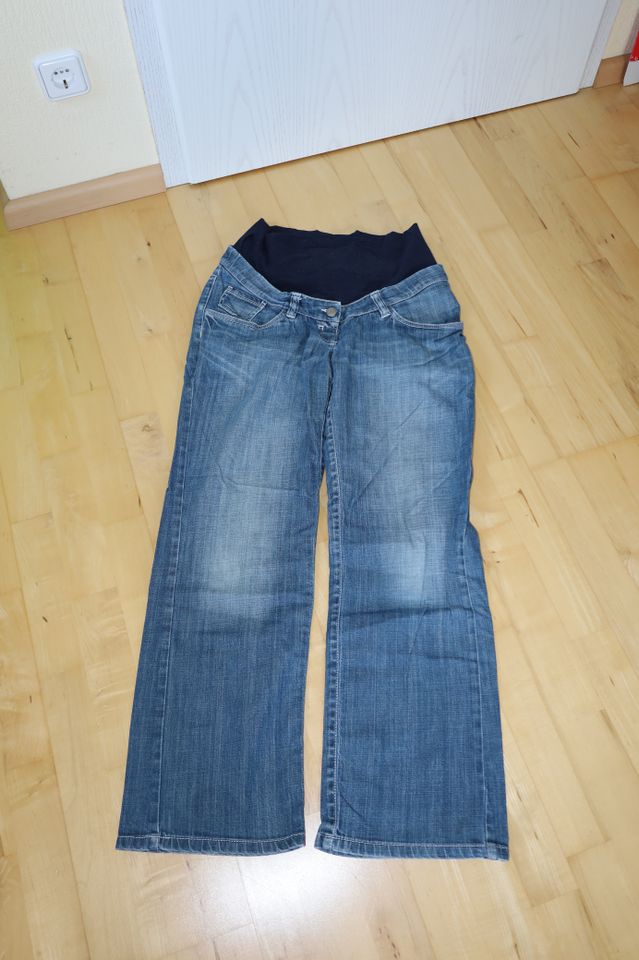 Gr. 38 40 : 5 Umstandshosen Jeans H&M C&A Christoff  blau je in Rosengarten