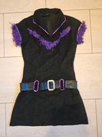 Faschingskostüm Kleid Hexe Indianerin Gr. 34 schwarz/lila Thüringen - Berlstedt Vorschau