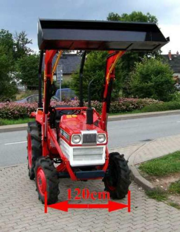 Kleintraktor Allrad Kubota L2402DT komplett überholt Frontlader in Schwarzenberg (Erzgebirge)