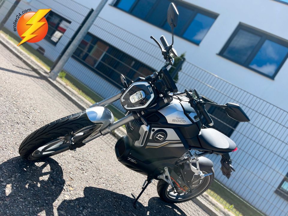 Supersoco TSX Eco Elektroroller Motorrad E-Roller eroller24.com in Rammingen