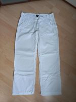 Sommerhose Leinen H&M weiß Gr. XL Sachsen - Syrau Vorschau