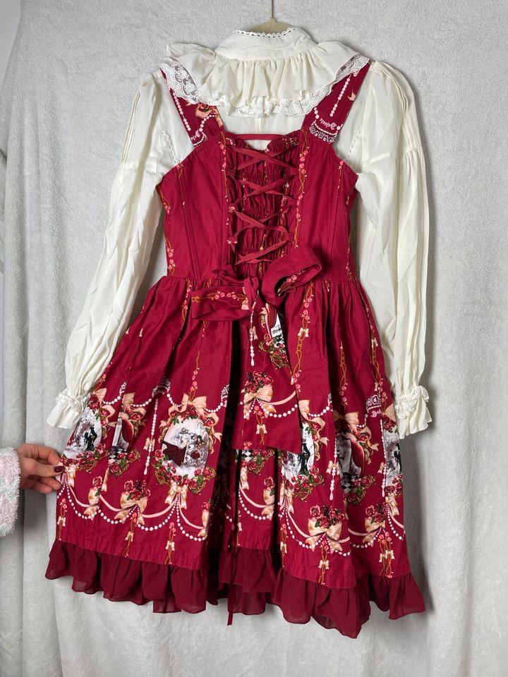 Classic Lolita Kleid mit Bluse und Haarschmuck in Augsburg