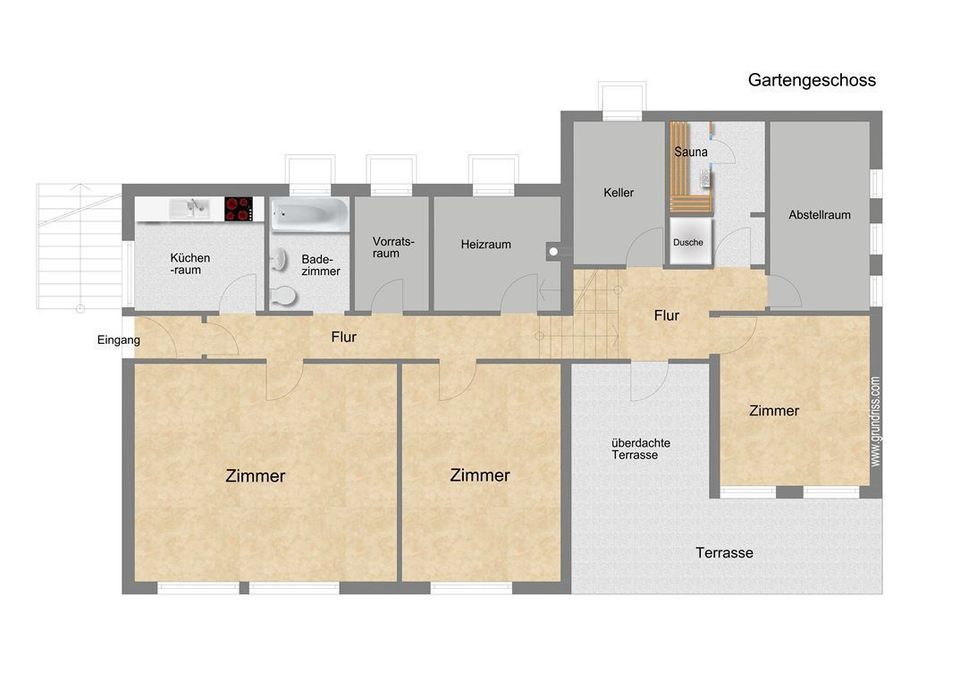 Großes Einfamilienhaus mit ELW in toller Aussichtslage in Erbach