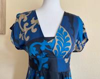 BODEN Kleid Seide UK Gr. 10R = 36 Blau kurzarm München - Thalk.Obersendl.-Forsten-Fürstenr.-Solln Vorschau